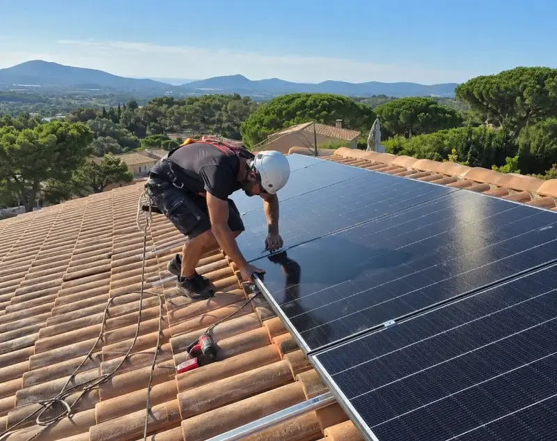 Installateur panneaux solaires Uchaud — pose photovoltaïque sur toiture
