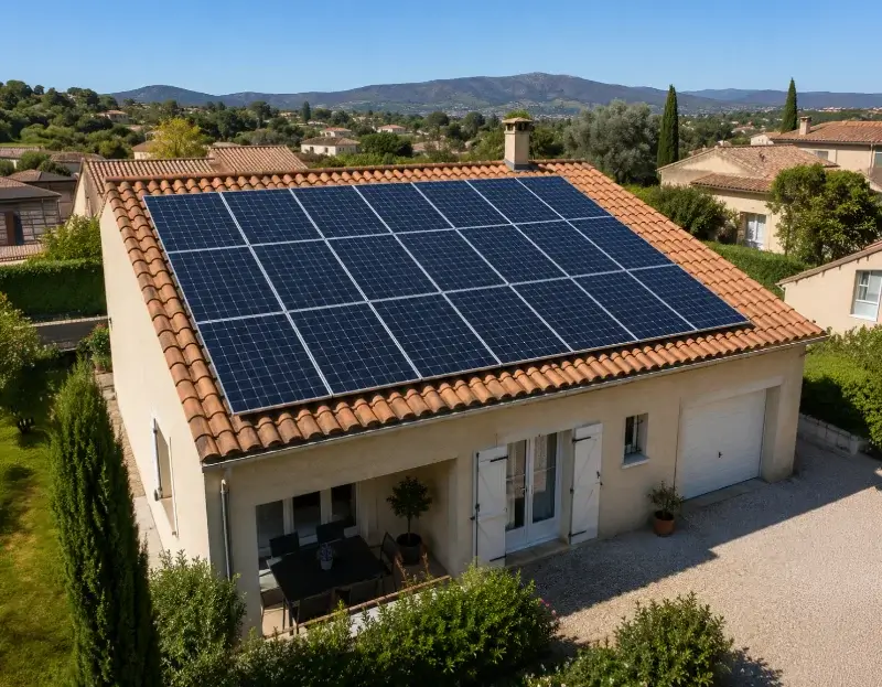 Prime à l'autoconsommation panneaux solaires Uchaud — aide financière de l'État